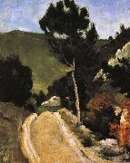 Paul Cezanne, road Provence